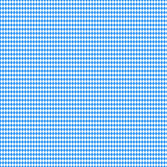 Seamless abstract geometric Oktoberfest and Bavarian flag pattern. Vector illustration for October festival, traditional blue and white background colors. For banner, print, promotion, flyer, poster