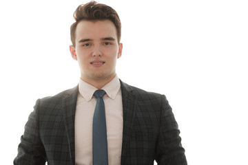 business people.portrait of confident businessman