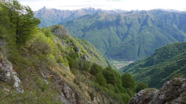 Panorama della Valsassina