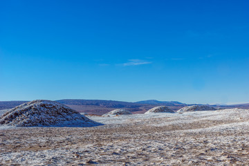 View on moon Valley by San pedro de Atacama in Chile