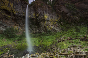 Oregon's Elowah Falls in the Columbia River Gorge