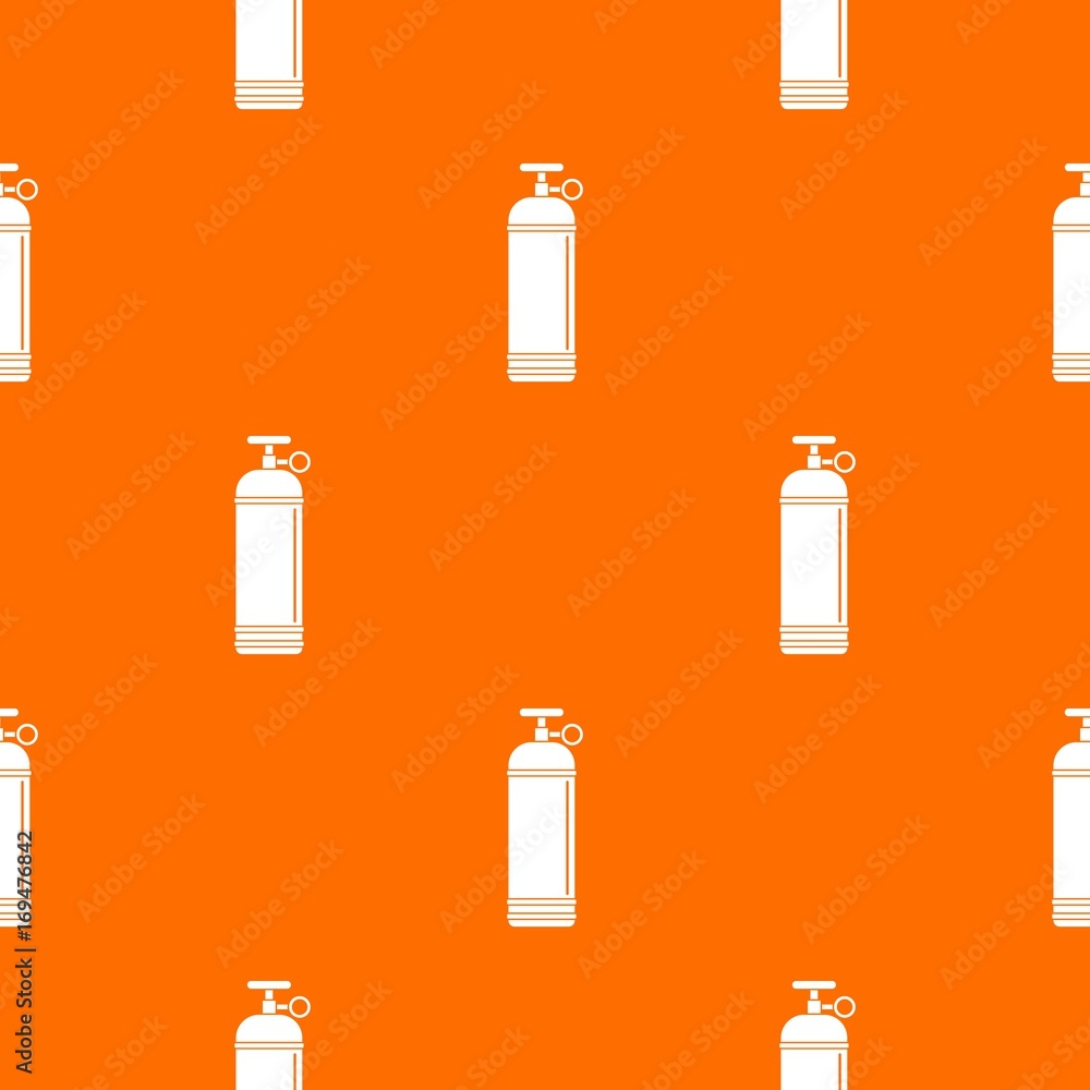Poster compressed gas container pattern seamless