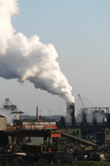Naklejka premium Tata Steel, Corus en Blast furnaces