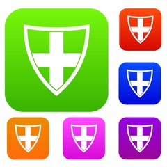 Shield for protection set collection