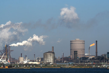 Obraz premium Tata Steel, Corus en Blast furnaces