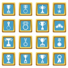 Trophy icons azure