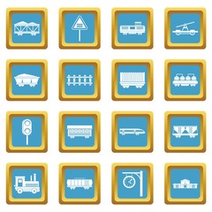 Railway icons azure