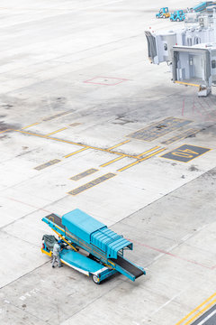 Flugfeld am Flughafen von Ho-Chi-Minh-Stadt