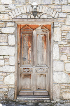 Wooden Door in Old Datca, Turkey