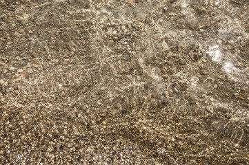 Clear water sand
