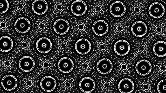 Psychedelic visual background. Kaleidoscopic mandalas.