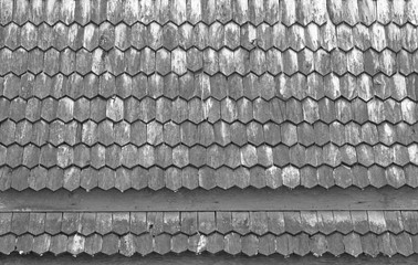Wooden roof
