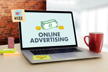 ONLINE ADVERTISING Website Marketing , Update Trends Advertising , Online Business Content Strategy