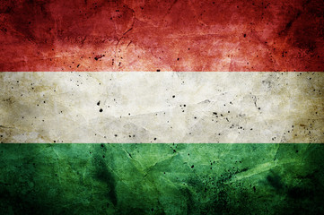 Naklejka premium Hungary flag