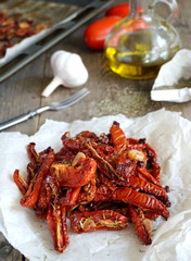 Sun-dried tomatoes with garlic and provence herbs