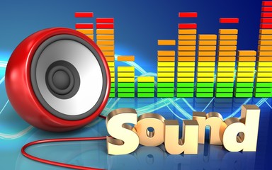 3d speaker audio spectrum