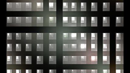 Obraz premium Illustration of squares rectangles and lines