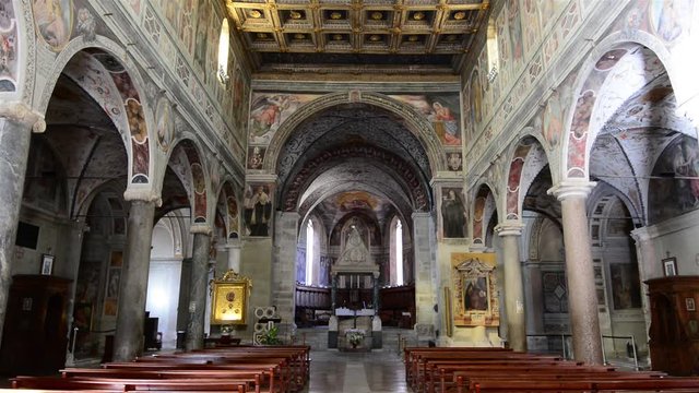 Abbey of Farfa (Lazio, Italy) - It's one of the most famous catholic abbeys of Europe of Benedictine Order, near Rome. 