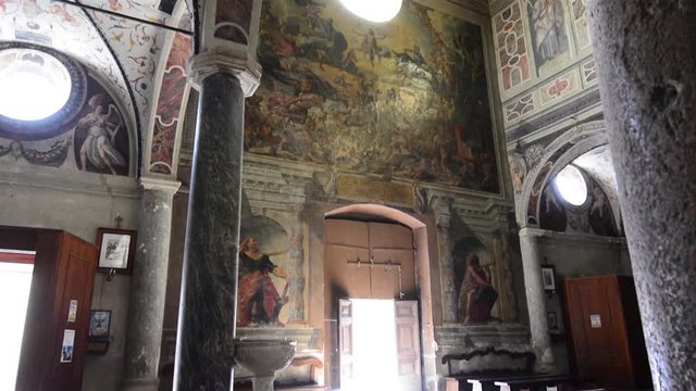 Abbey of Farfa (Lazio, Italy) - It's one of the most famous catholic abbeys of Europe of Benedictine Order, near Rome. 