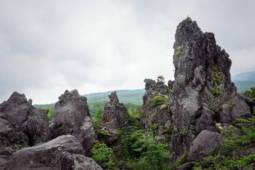 溶岩の高原