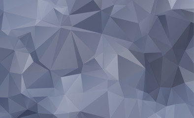 Obraz premium Blue Light Polygonal Mosaic Background, Vector illustration, Business Design wall background with vignette