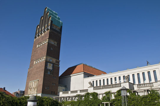 Marriage tower, Darmstadt, Hessen, Germany