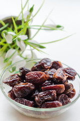A bowl of dates