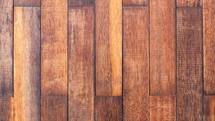 Old real natural wood texture floor.