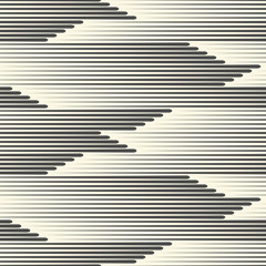 Seamless Horizontal Line Pattern. Abstract Fabric Texture