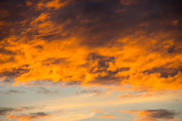 Sunset Sky Background