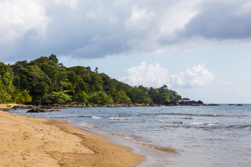 beach in Masoala forest reserve, Madagascar
