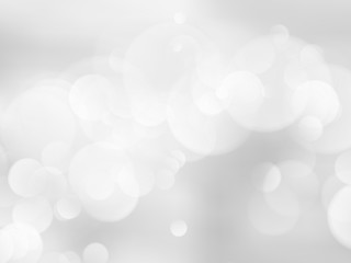 abstract bokeh silver background
