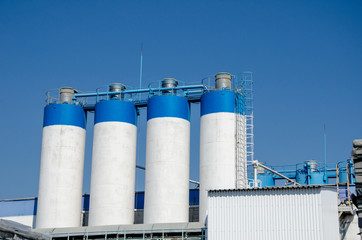 Tanks in the factory