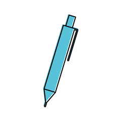 office pen isolated icon vector illustration design