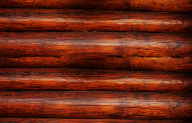 Wooden background - part of log house