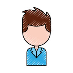 Laboratory scientist avatar character vector illustration design