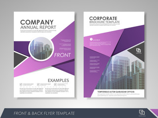 Brochure template design