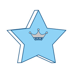 Crown emblem symbol icon vector illustration graphic design