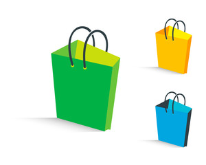 Colorful Shopping Bag Design