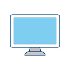Computer screen symbol icon vector,illustration graphic design