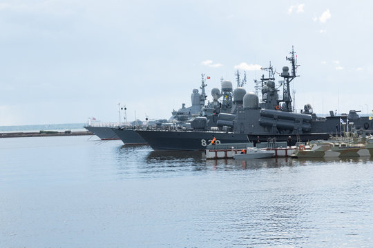 Russian military sea forced