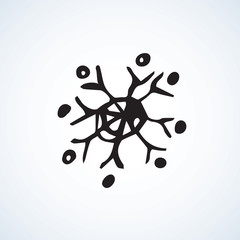 Snowflakes. Vector illustration