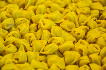 Obraz premium fresh italian pasta close up