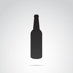 Bottle vector icon.