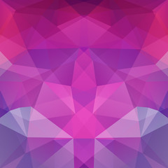 Abstract polygonal vector background. Pink geometric vector illustration. Creative design template.