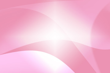 beautiful pink curves abstract background