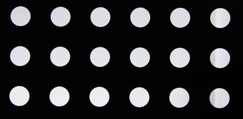 Black and White Dots