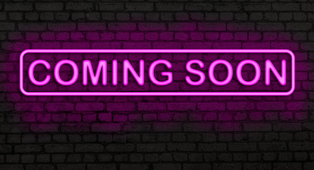 Neon Sign Coming Soon