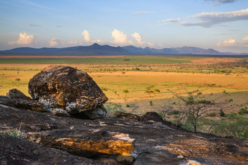 Landscape in Kidepo Valley National Park - Uganda © Radek