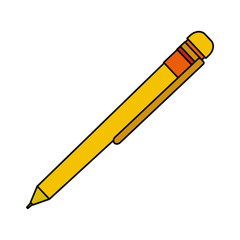 Pen office isolated icon vector illustration graphic design